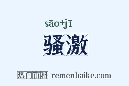 骚激是什么意思的图片